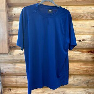 prAna - Men's Lost Sol Short Sleeve Crew Shirt - Blue